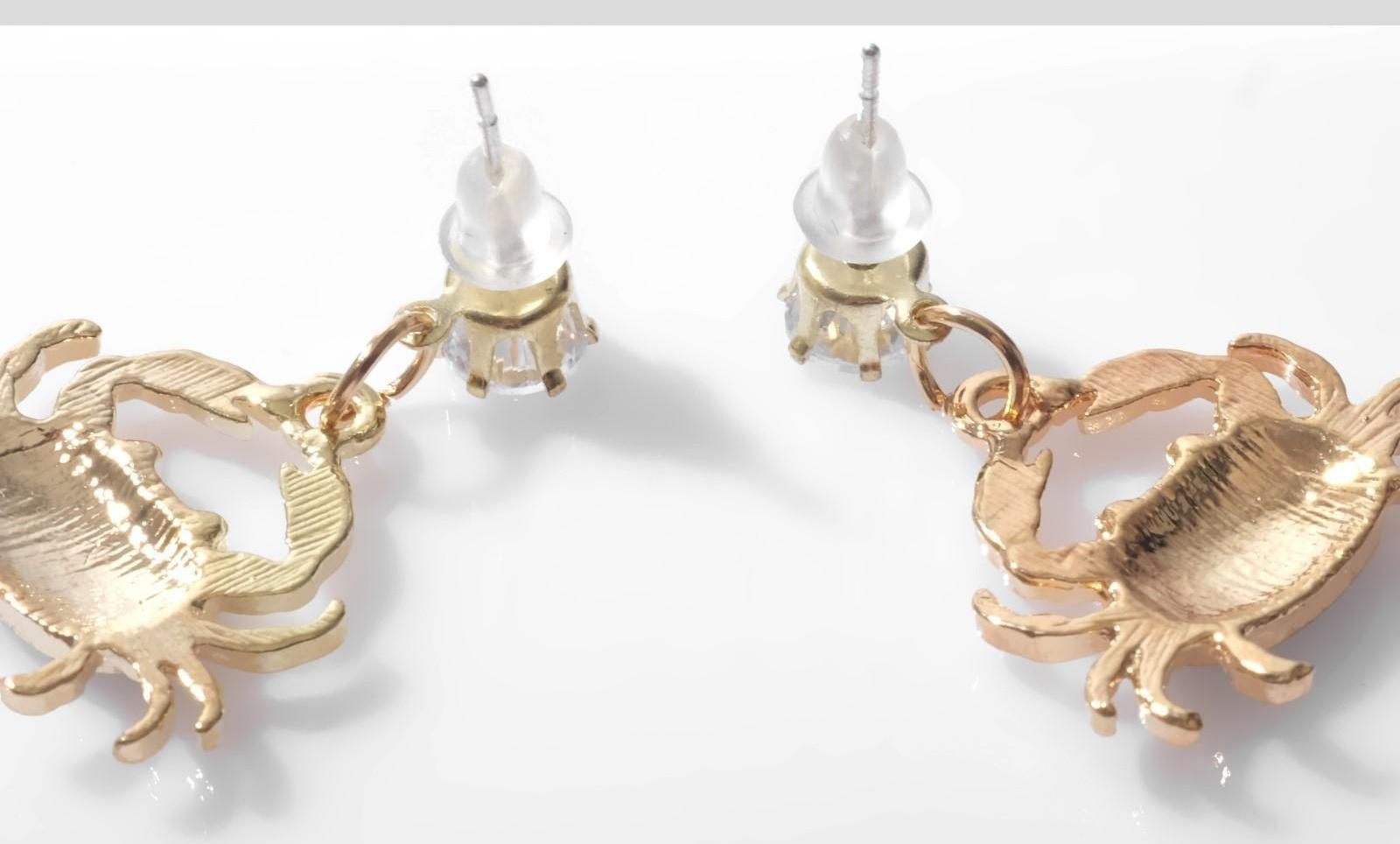 Серьги эмаль 