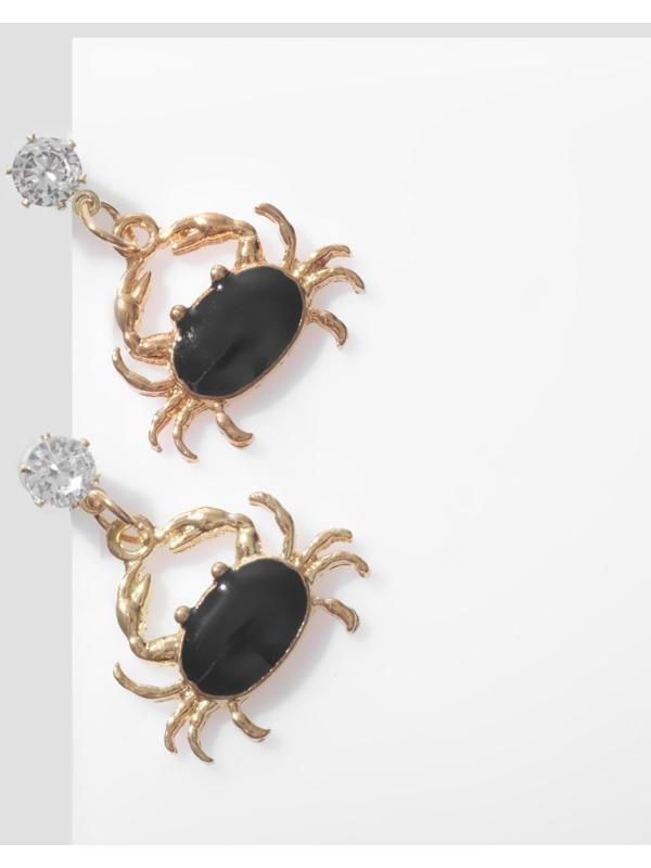 Серьги эмаль 