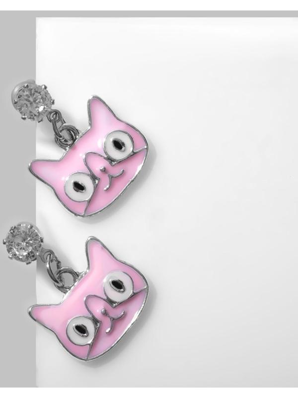 Серьги эмаль 