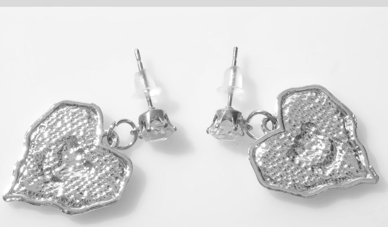 Серьги эмаль 