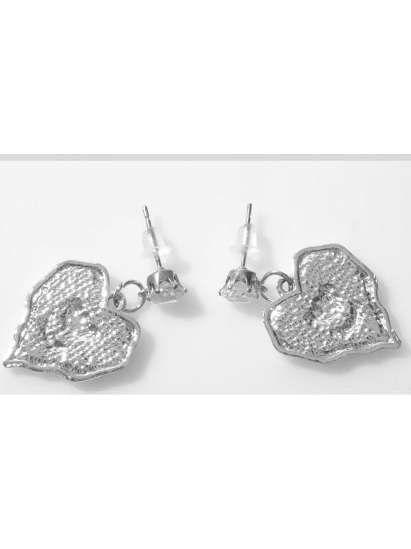 Серьги эмаль 