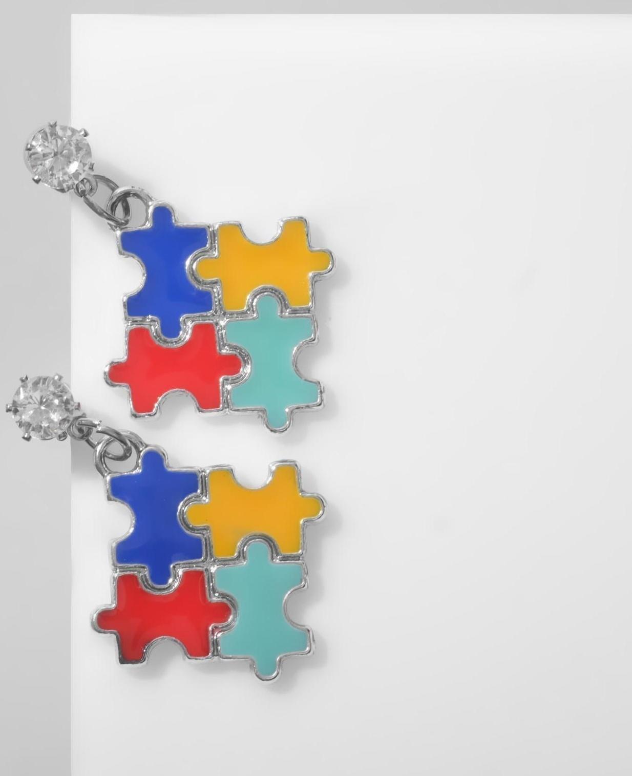 Серьги эмаль 