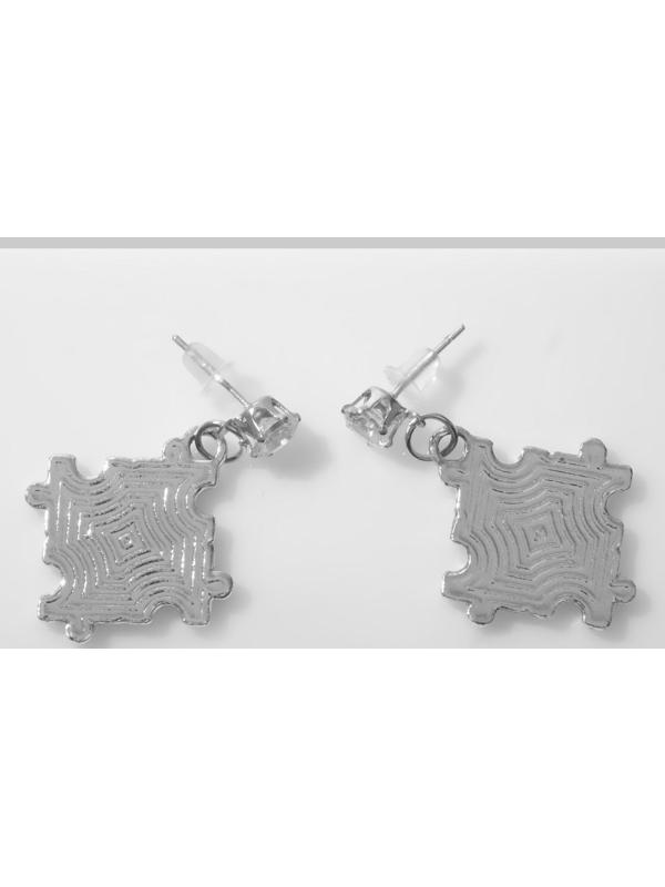 Серьги эмаль 