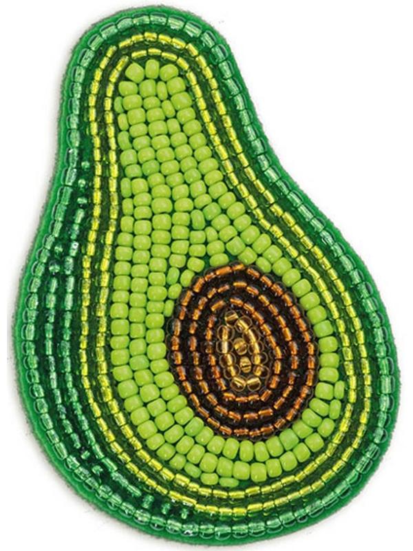 Набор для изготовления украшения-патча «Авокадо» размер: 7,3 × 5 см