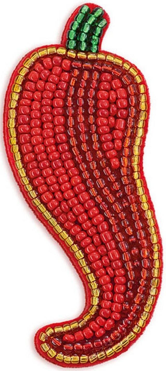 Набор для изготовления украшения-патча «Перчик» размер: 7,6 × 3 см