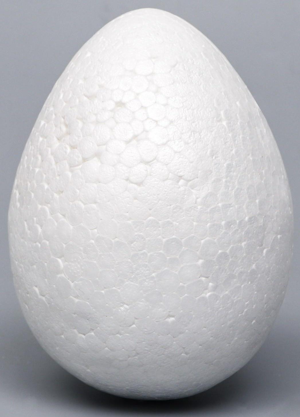 Яйцо из пенопласта - заготовка, 15 см