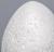 Яйцо из пенопласта - заготовка, 15 см
