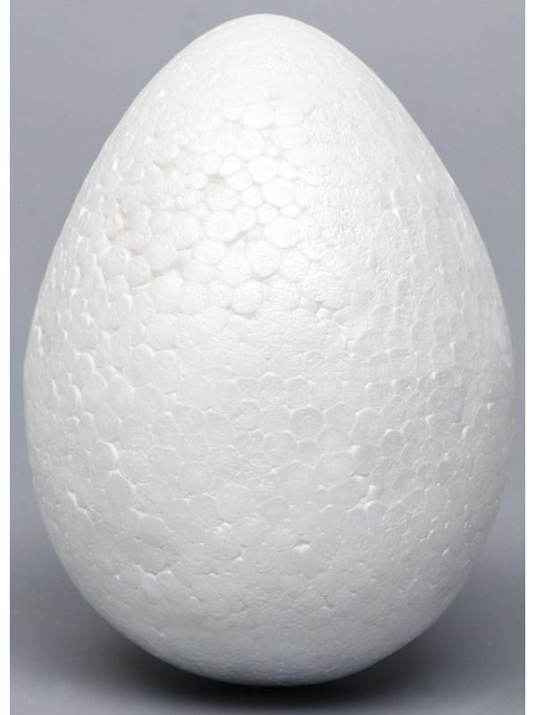 Яйцо из пенопласта - заготовка, 15 см