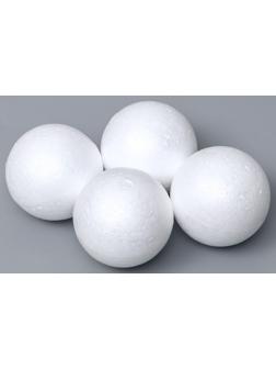 Набор шаров из пенопласта, 7 см, 4 шт.