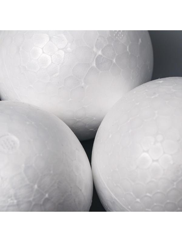 Набор шаров из пенопласта, 7 см, 4 шт.