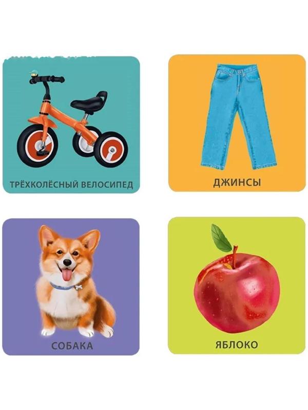 Начинаю говорить. Мои первые слова и картинки. 50 карточек