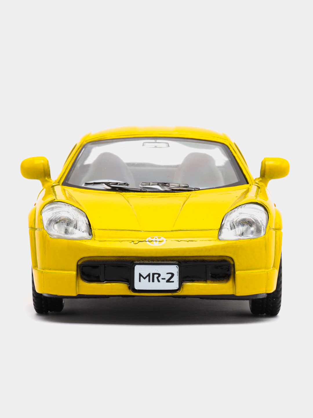 Металлическая машинка Kinsmart 1:32 «Toyota MR-2» KT5026D, инерционная / Желтый