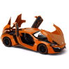 Металлическая машинка HengTeng 1:24 «Lykan Hypersport» 53522-19A, инерционная, свет, звук / Оранжевый