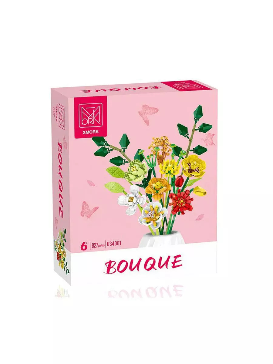 Конструктор Mork «Цветы. Осенний букет» 034001 / 827 деталей