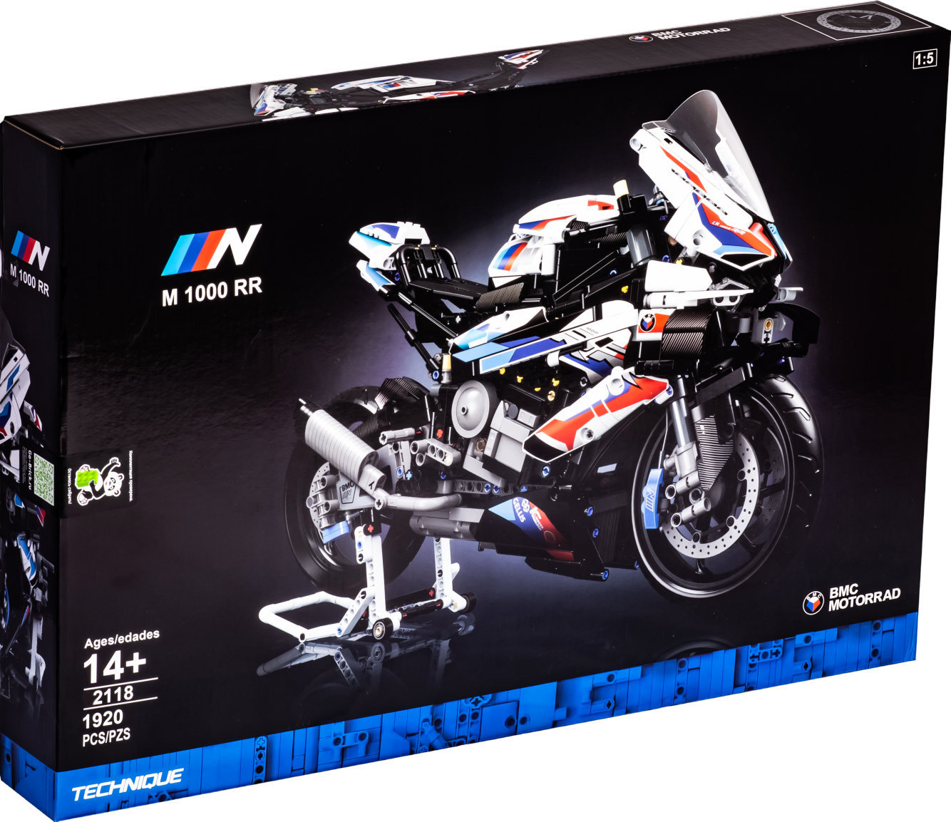 Конструктор «BMW M 1000 RR» T2118 (Technic 42130) / 1920 деталей