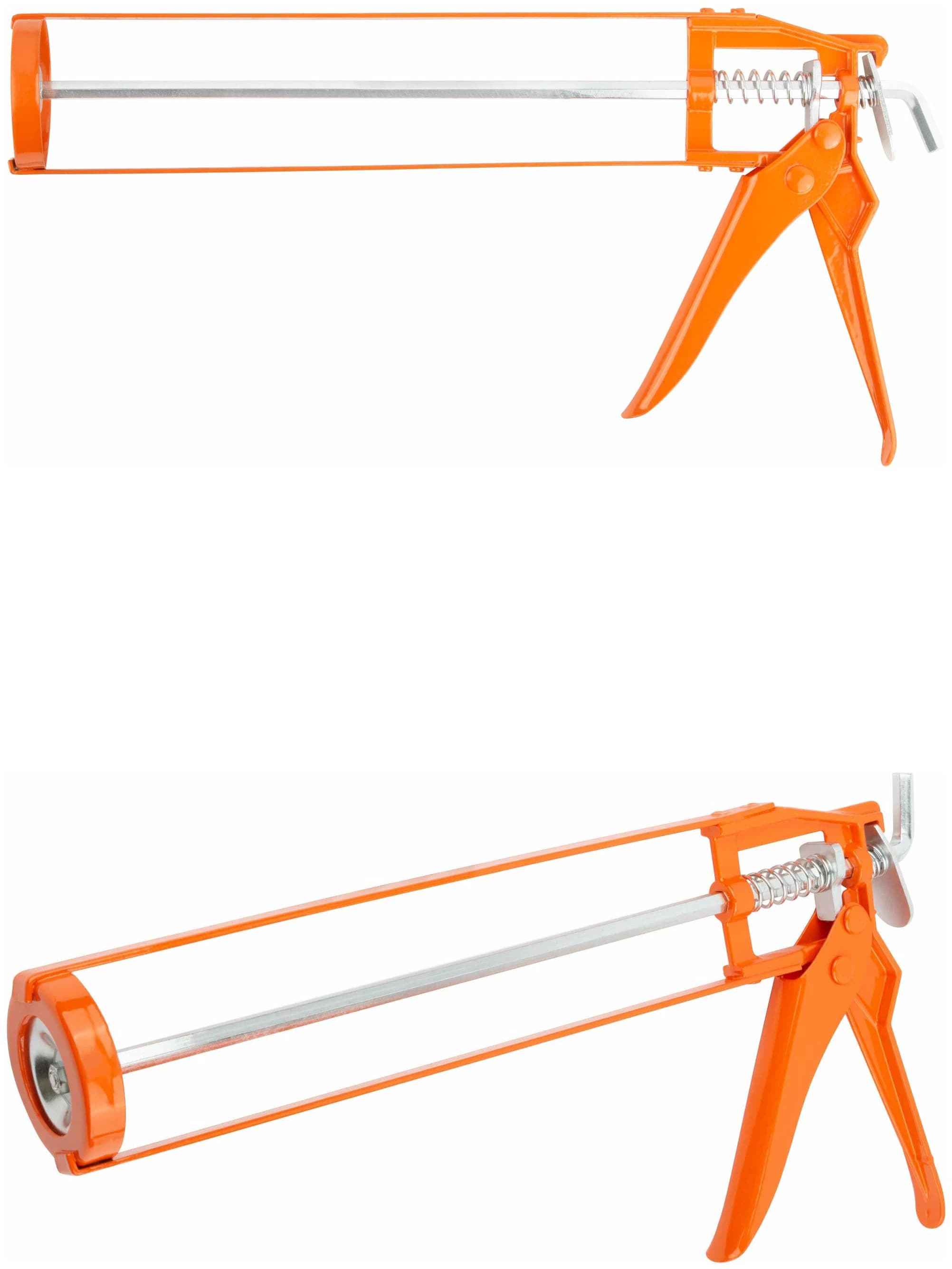 Пистолет для герметика Skrab 26181, скелетный, шестигранный шток, 310 мм.