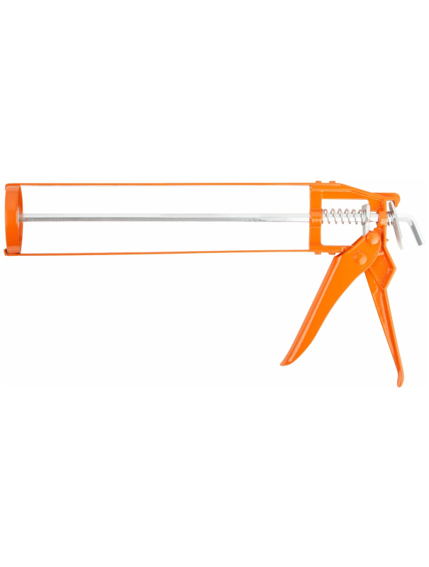 Пистолет для герметика Skrab 26181, скелетный, шестигранный шток, 310 мм.