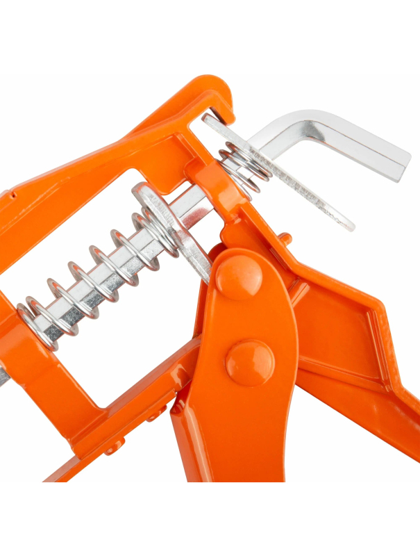 Пистолет для герметика Skrab 26181, скелетный, шестигранный шток, 310 мм.