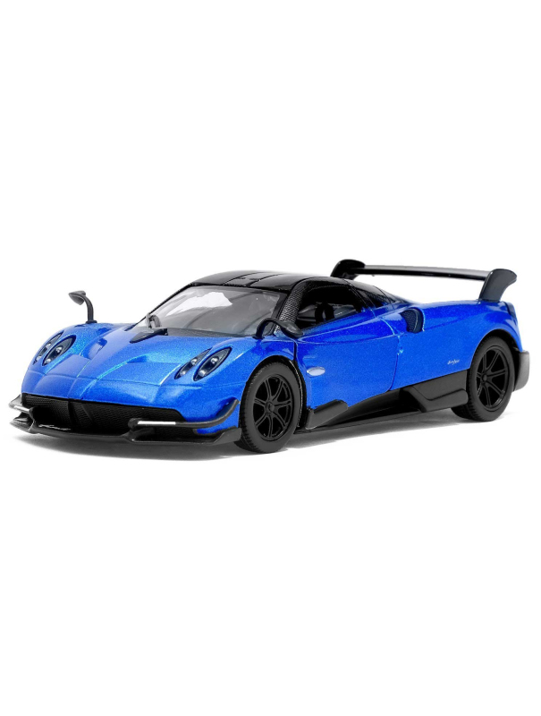 Металлическая машинка Kinsmart 1:38 «2016 Pagani Huayra BC» KT5400D, инерционная / Синий