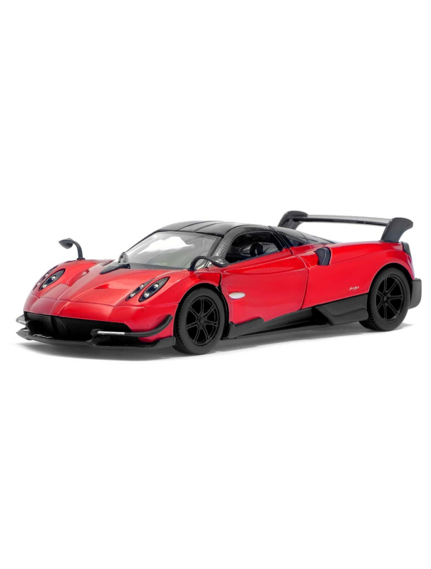 Металлическая машинка Kinsmart 1:38 «2016 Pagani Huayra BC» KT5400D, инерционная / Красный