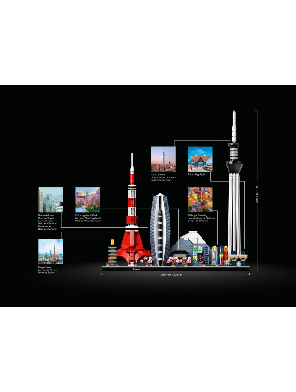 Конструктор Lion King «Токио» 20051 (Architecture 21051) / 547 деталей