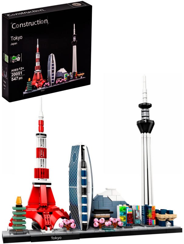 Конструктор Lion King «Токио» 20051 (Architecture 21051) / 547 деталей