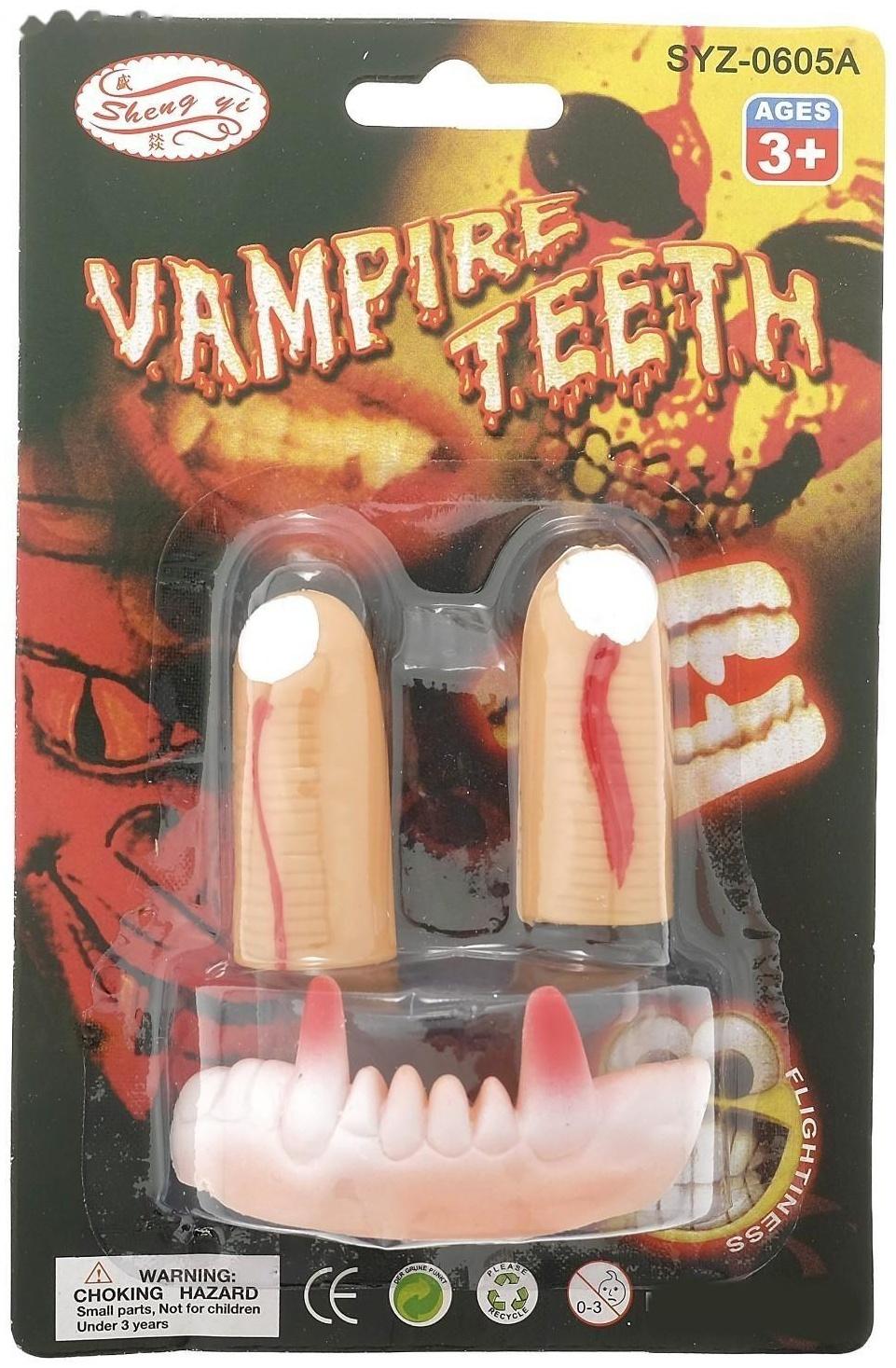 Прикол «Челюсть и 2 пальца»