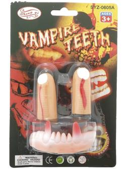 Прикол «Челюсть и 2 пальца»