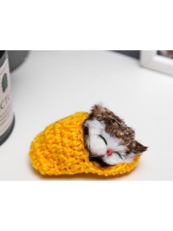 Пушистик кот в тапочке, МИКС