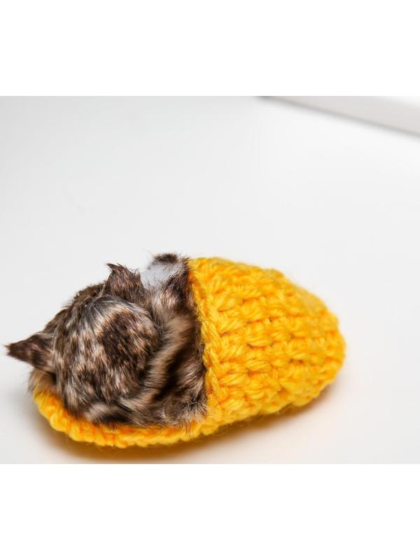 Пушистик кот в тапочке, МИКС