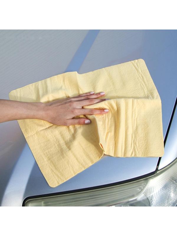 Замша протирочная в тубе Nova Bright, 64х43 см