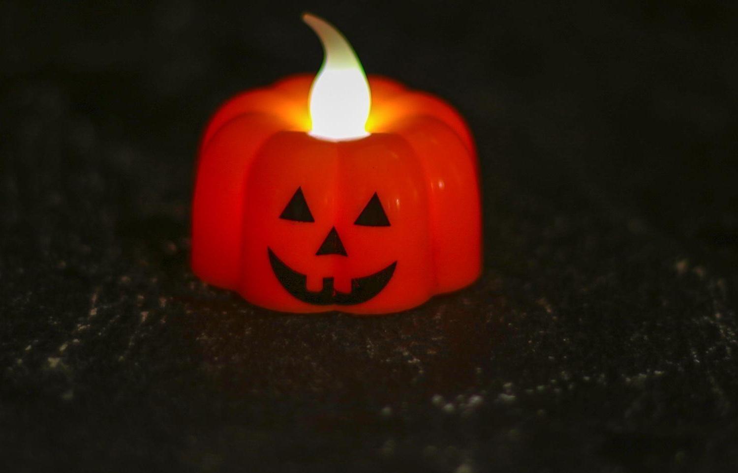 Свеча «Тыковка»,светодиодная, виды МИКС