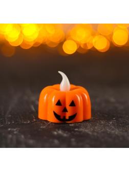 Свеча «Тыковка»,светодиодная, виды МИКС