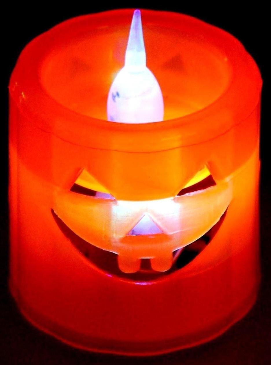Свеча «Хэллоуин», светодиодная, виды МИКС