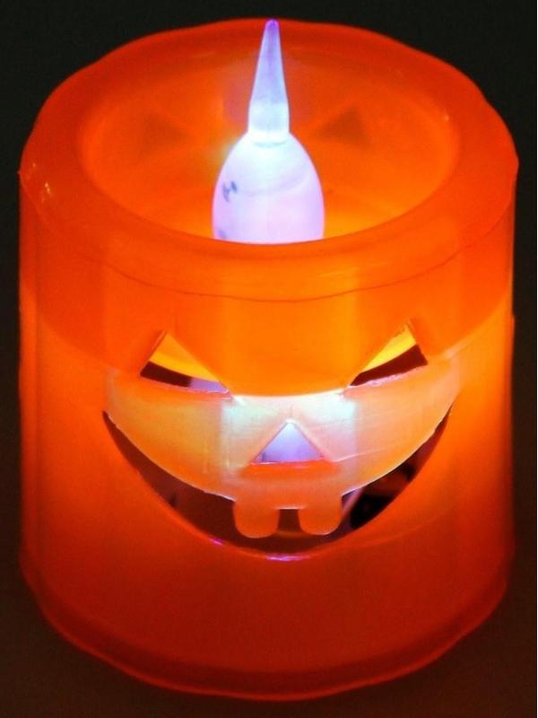 Свеча «Хэллоуин», светодиодная, виды МИКС