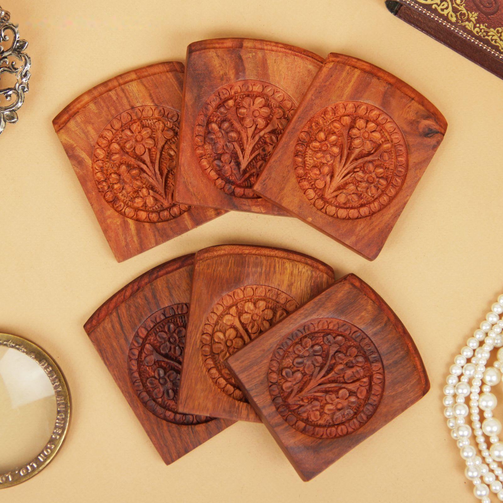 Подставка дерево под горячее 