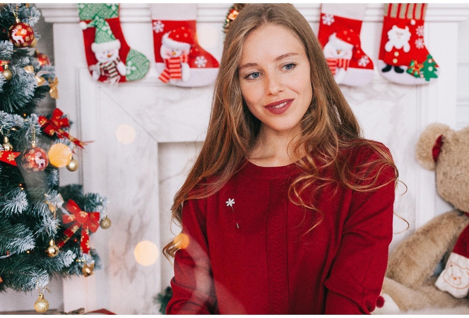 Булавка новогодняя 