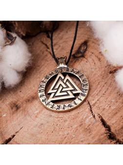 Символ предков из ювелирной бронзы 