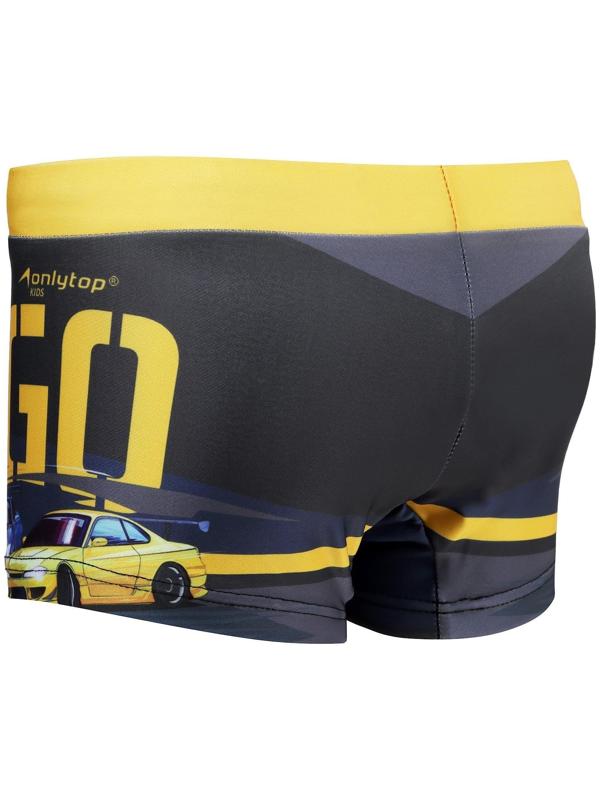 Комплект для плавания детский (плавки+шапочка) для мальчиков, размер 28, рост 116 см