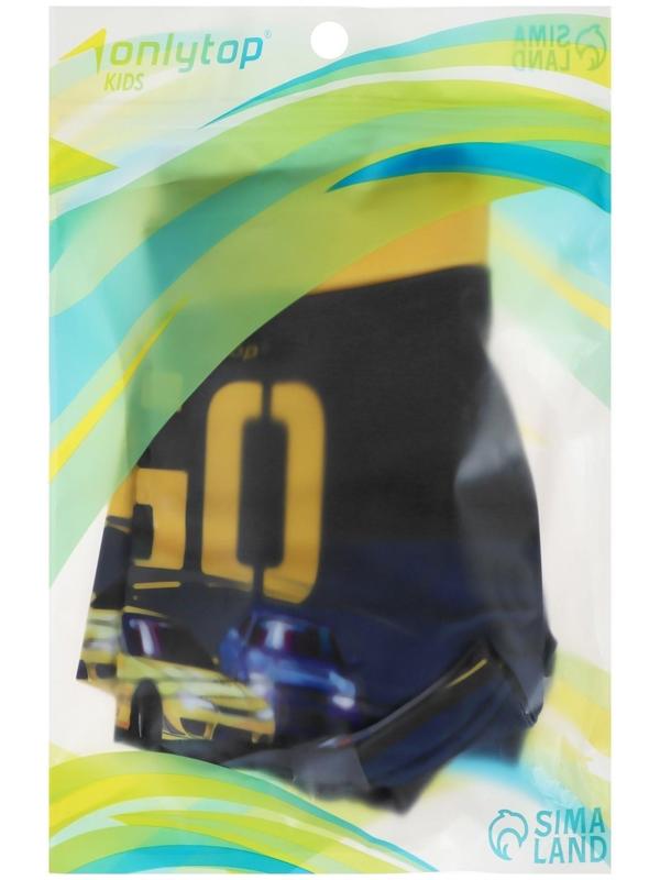 Комплект для плавания детский (плавки+шапочка) для мальчиков, размер 28, рост 116 см