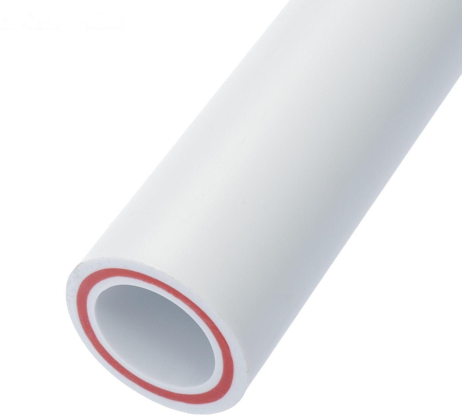 Труба полипропиленовая VALFEX, армированная стекловолокном, d=50 x 8.3 мм, SDR 6, PN25, 4 м