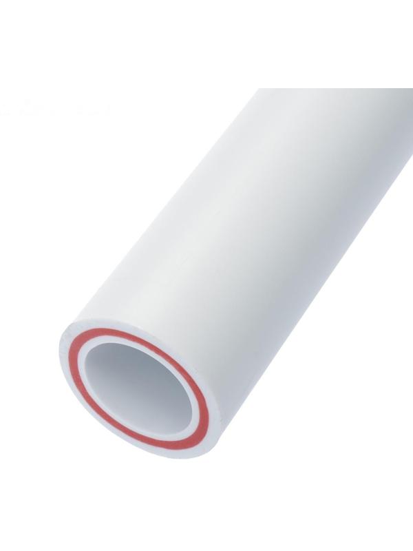 Труба полипропиленовая VALFEX, армированная стекловолокном, d=50 x 8.3 мм, SDR 6, PN25, 4 м