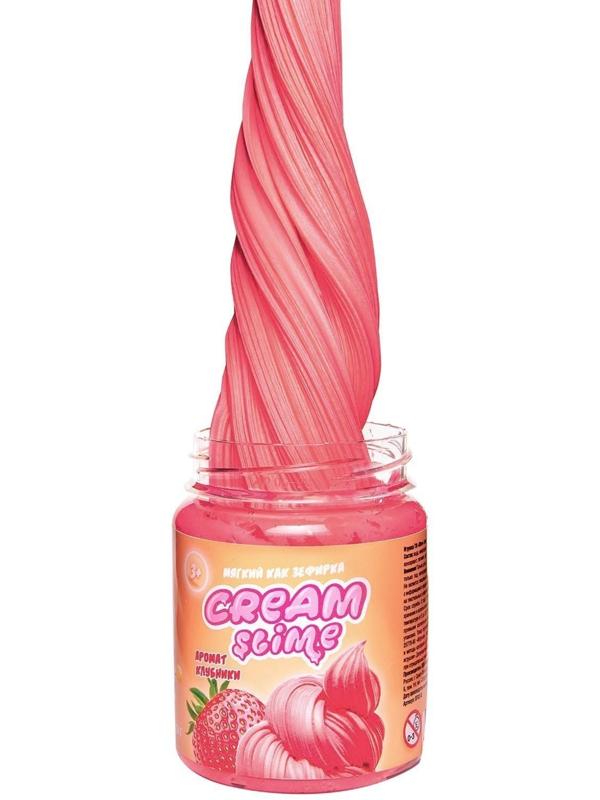 Игрушка ТМ «Slime»Cream-Slime с ароматом клубники, 250 г