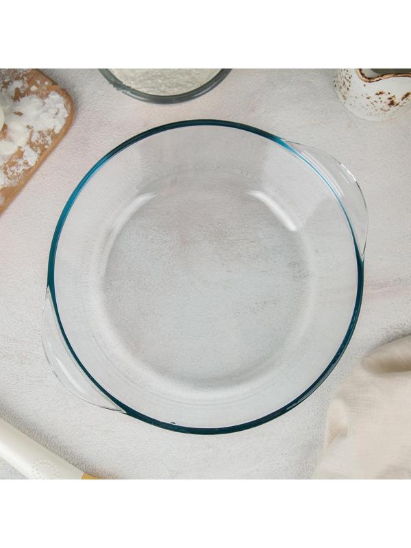 Набор кастрюль для запекания с крышкой Borcam, 3 предмета: 1 л, 1,5 л 2 л