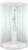 Душевая кабина DOMANI-Spa Delight 88, поддон 15 см, белые стенки, матовое стекло, 80х80