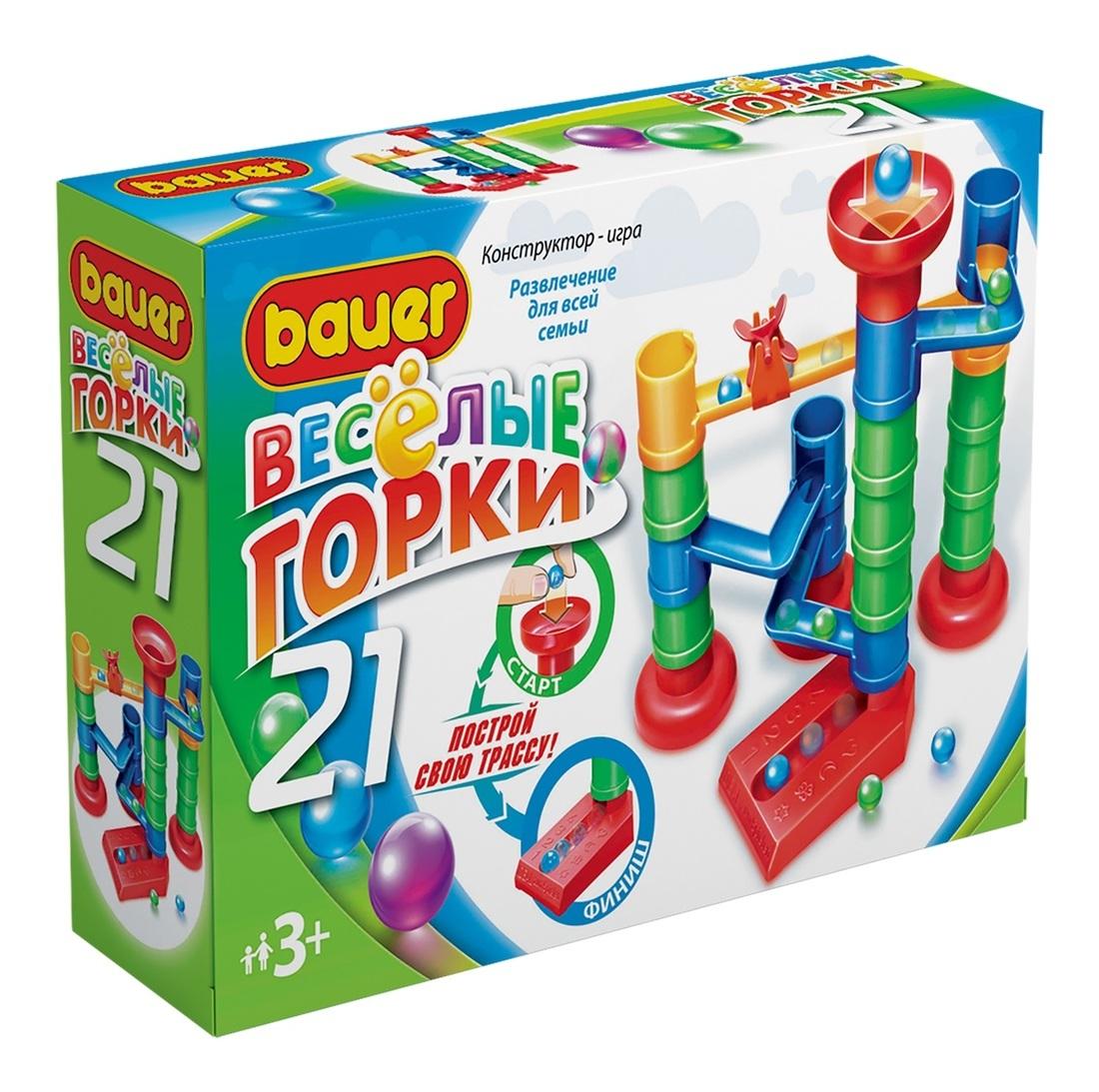 Игровой набор Весёлые горки, 21 эл