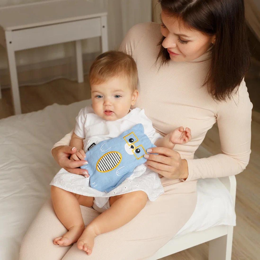 Игрушка Мякиши с вишнёвыми косточками Разогрелка Кот Мот