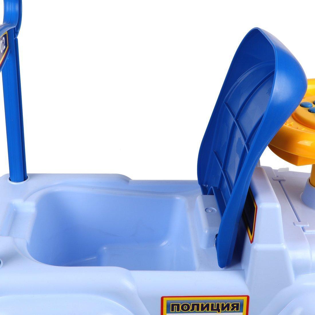 Автомобиль-каталка Полиция (муз. руль)