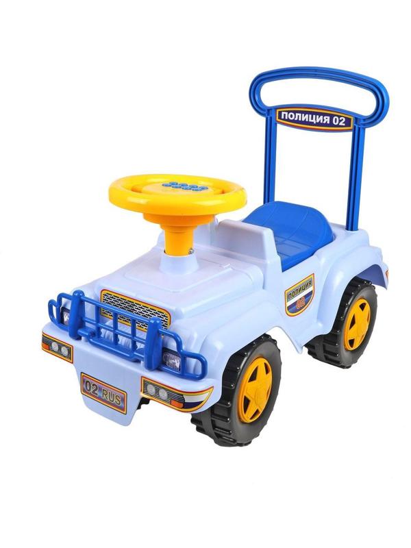 Автомобиль-каталка Полиция (муз. руль)