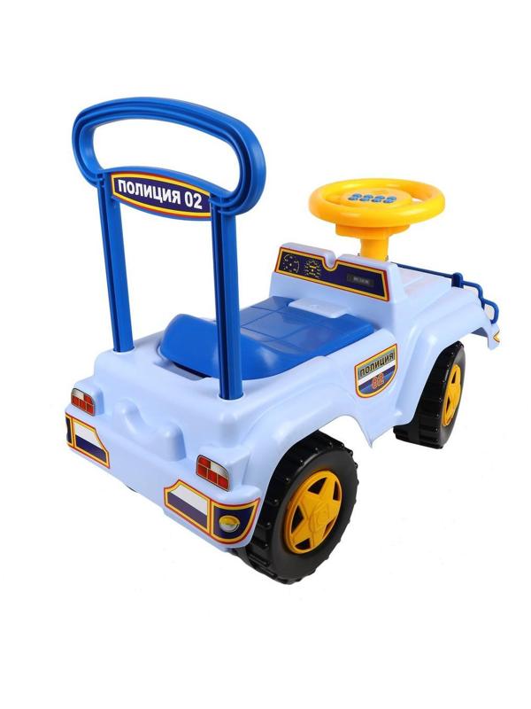 Автомобиль-каталка Полиция (муз. руль)